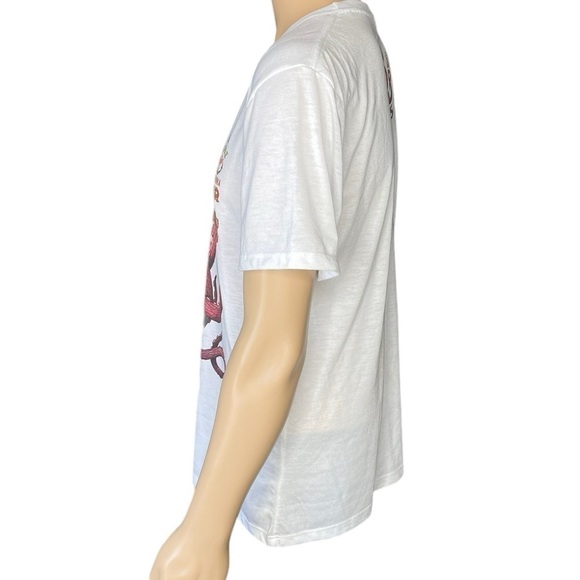 La Paz California Sur Graphic White T-Shirt, octopus- Size Large - Picture 7 of 12